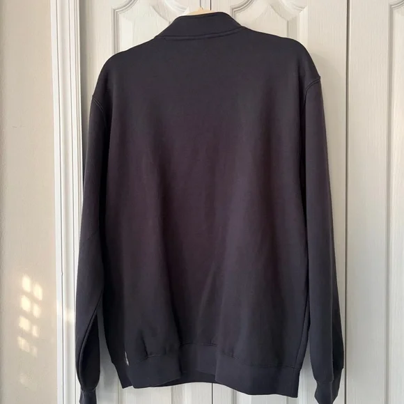 Pitt Panthers Colosseum Tortugas Logo Quarter-Zip Jacket Large - Charcoal - Picture 4 of 6